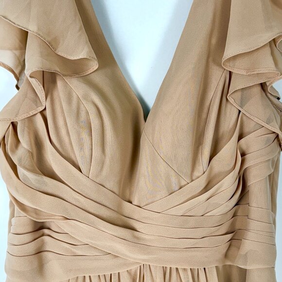 NWT-AZAZIE Omari Bridesmaid Dress, SAND (102#) Color, Size 4A (US) - Picture 12 of 12